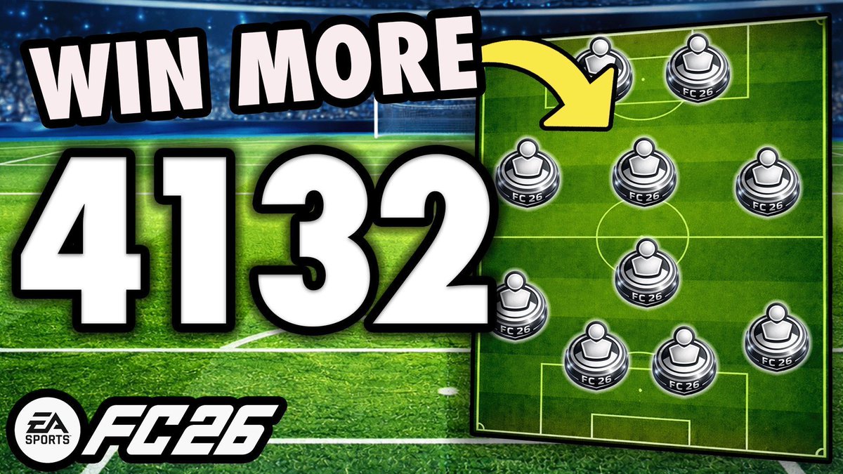 AlexionIQ's tweet photo. 🔥 4132 Tactic🔥 

✅ Unique and SO FUN to use
✅ The movement to create chances is amazing
✅ LB and RB DOMINATE!

➡️ https://t.co/cdhEkK6oq3 https://t.co/j9yj9BRYxq