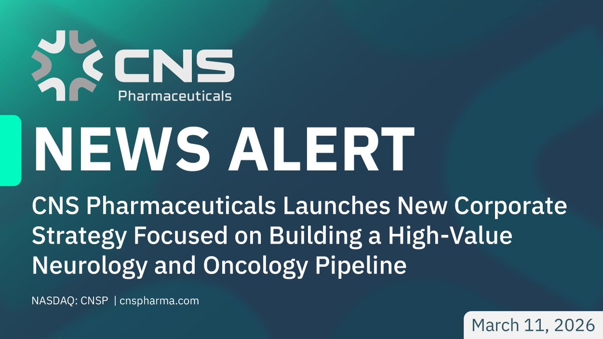 CNS Pharma tweet media