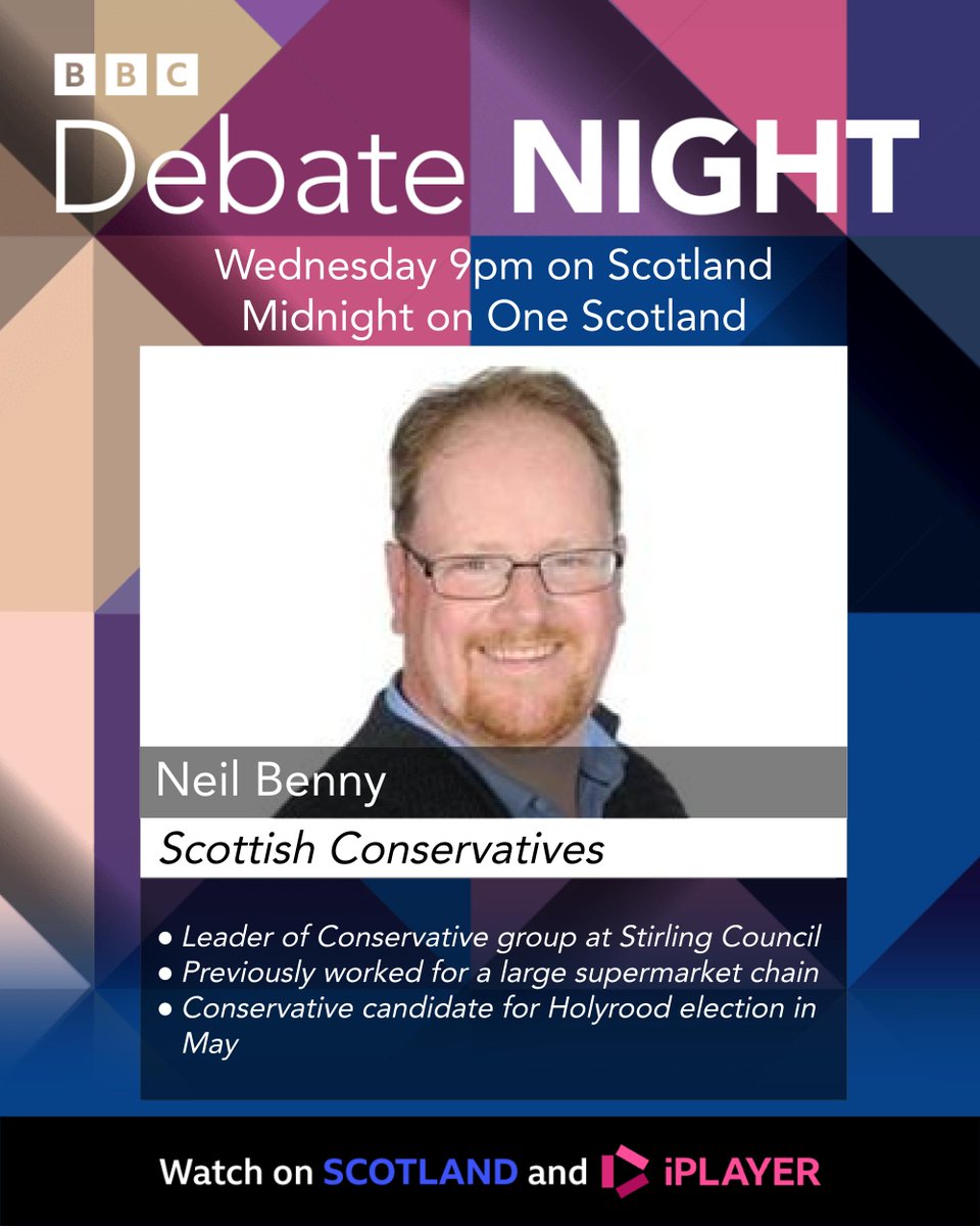 bbcdebatenight's tweet image. On the panel this week, Scottish Conservative Neil Benny #bbcdn