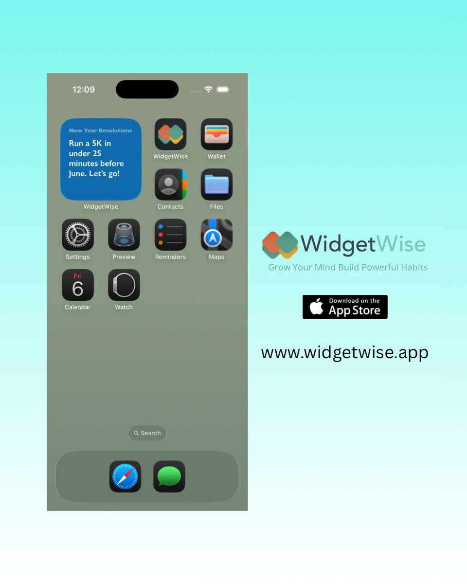 oi_apps's tweet image. Turn your phone into a tool for growth.
WidgetWise helps you develop:
Positive habits
Strong mindset
Daily goals
Useful knowledge
All through simple daily exposure.
Growth made effortless.
#WidgetWise  #HabitBuildingApp #DailyMindset #GrowthHabits
apps.apple.com/gb/app/widgetw…