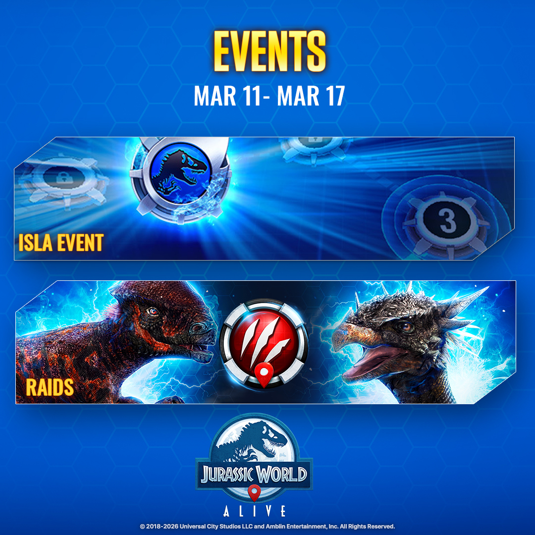 Jurassic World Alive tweet media
