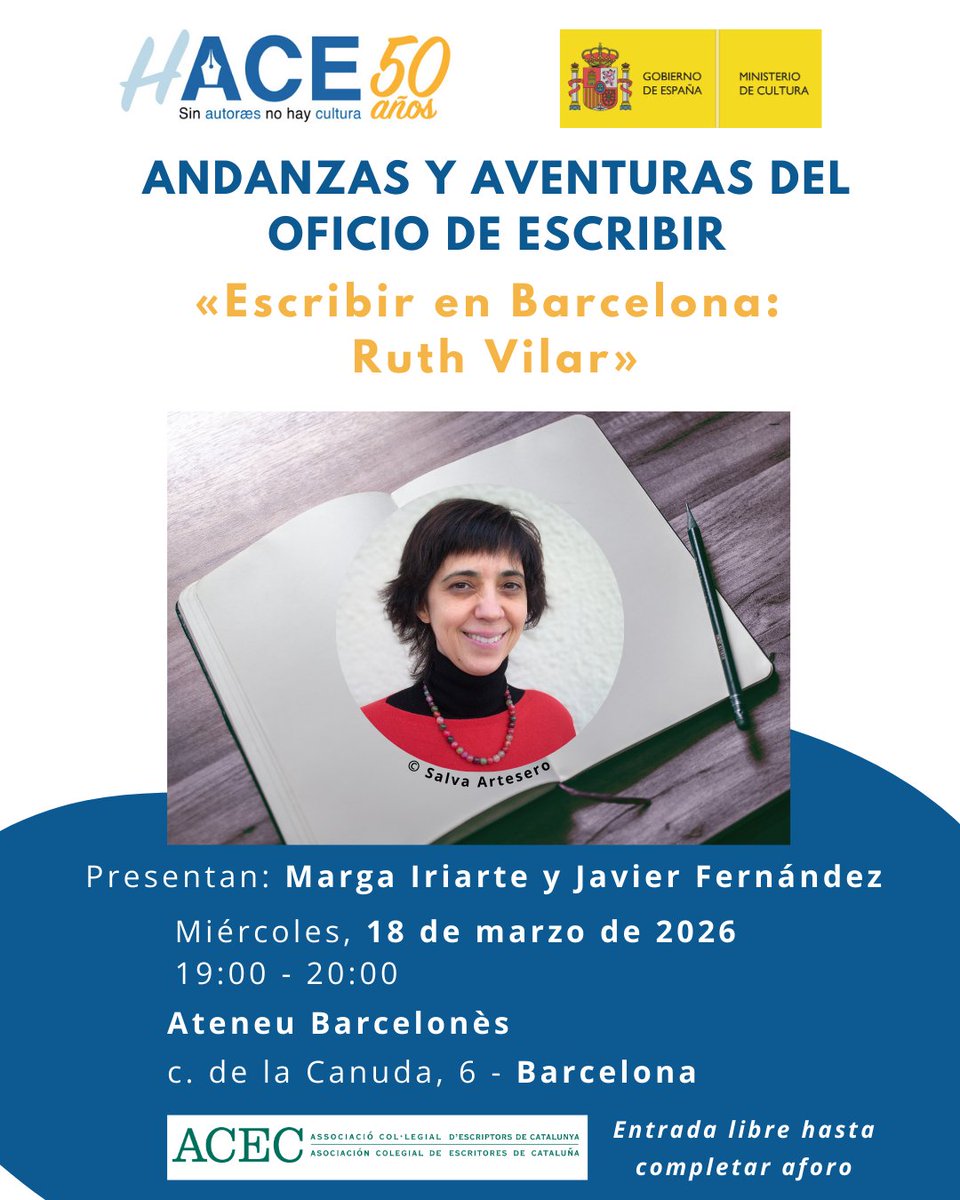 ACE Escritoras y Escritores tweet media