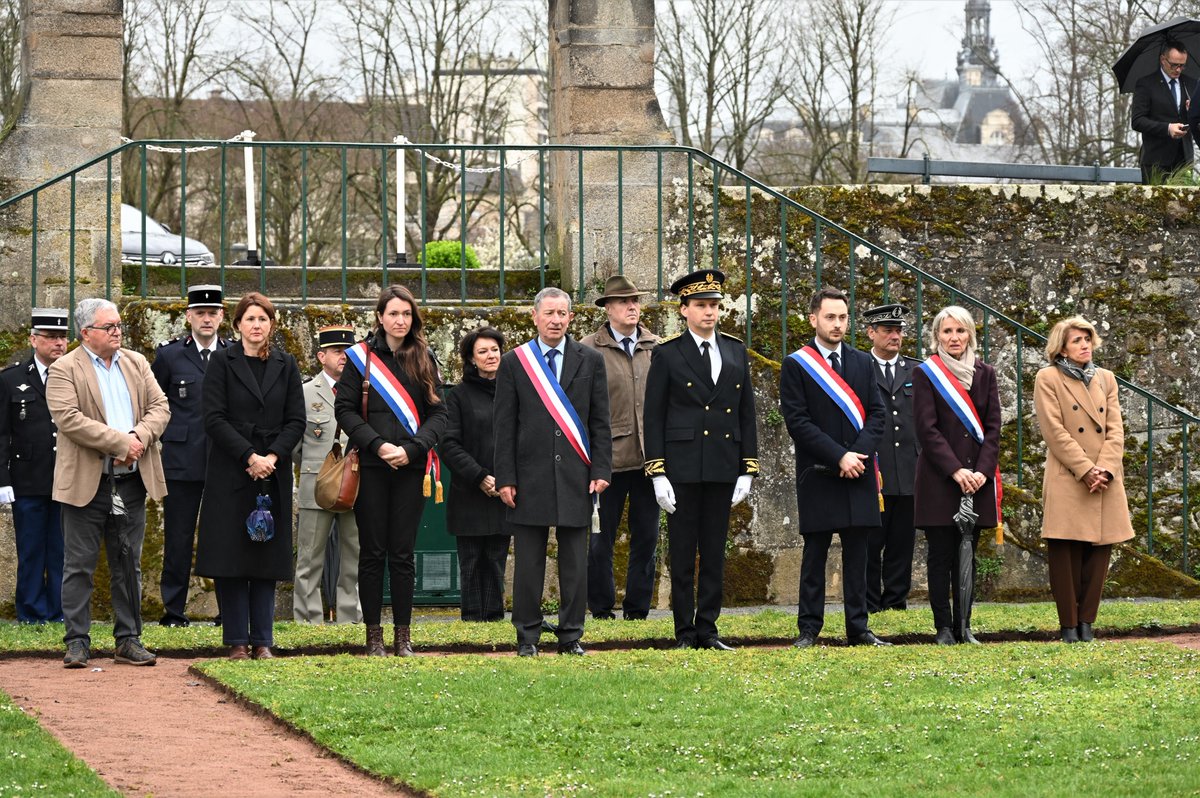 Image de Préfet de la Haute-Vienne - #DevoirDeMémoire | 🇫🇷 Ce matin, Laurent Monbrun, secrétaire général de la préfecture de la #HauteV