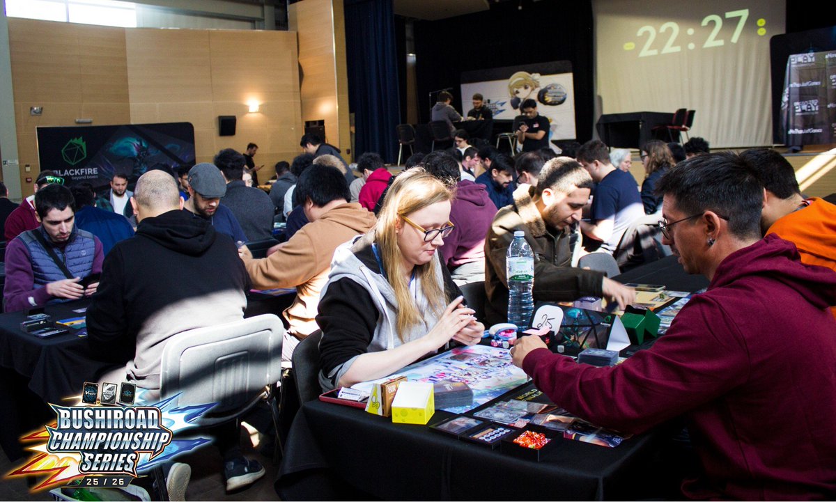 Organizedplayeu's tweet photo. Last weekend, with our friends from @Blackfire_eu ,we hosted a Regional Qualifier for the @BushiroadEvents Championship Series 25 / 26.
Day 1 was @cfvanguard_en time!๐ฅณ
Check out the full photo coverage here:
https://t.co/3vK2iCFEzG
#gaming #events #tournaments #BCS26 #cardgames #regionalqualifiers #cardfightvanguard #MoreThanJustGames