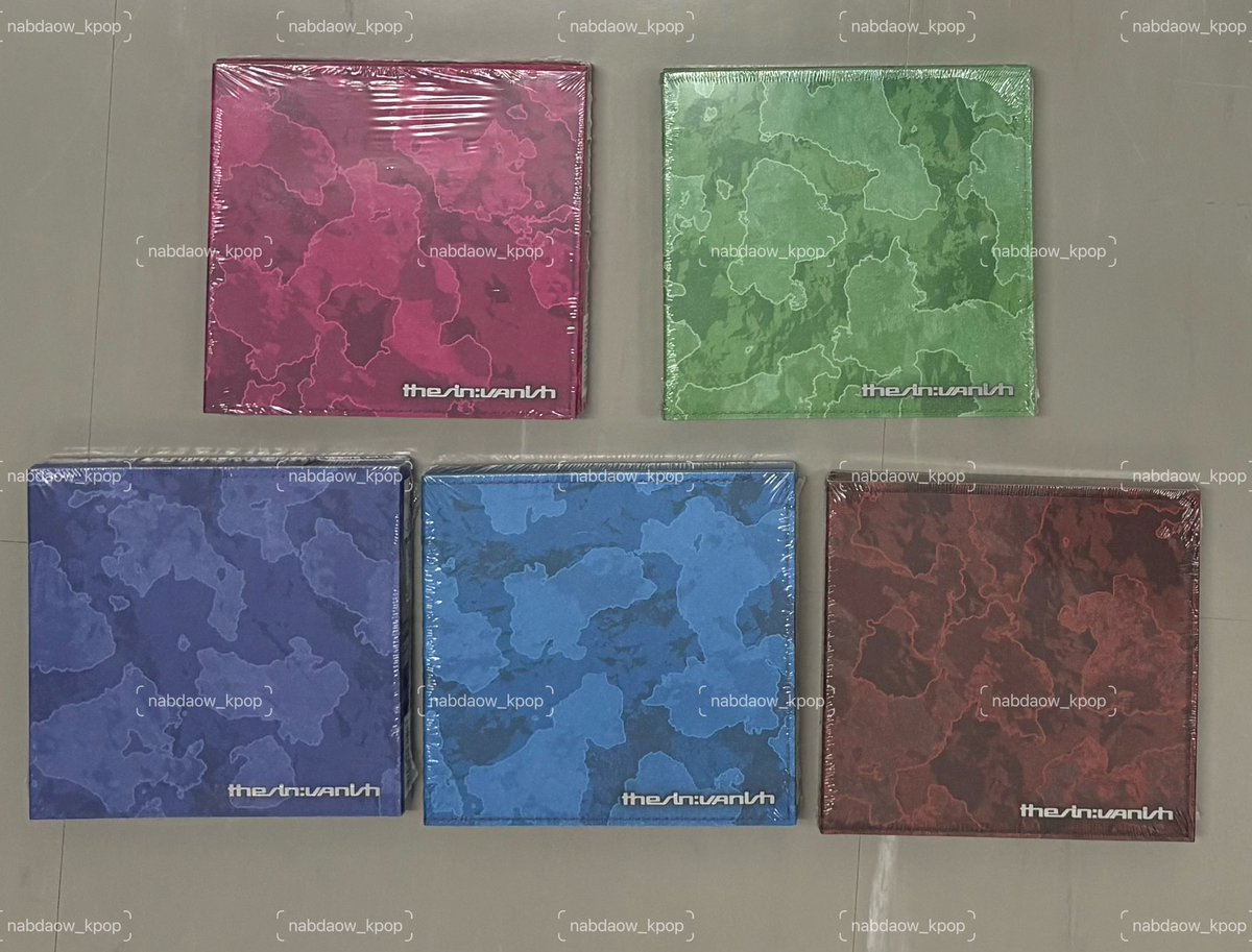 พร้อมส่ง อัลบั้ม VANISH บั้มเต็มไม่แกะซีล
fugitive ver.
- จองวอน/เจย์/ซอนอู/นิกิ 299฿ ส่งฟรี 
- เจค/ ซองฮุน 329฿ ส่งฟรี
รับผ่อน 1 เดือน
#ตลาดนัดenhypen #ตลาดนัดเอนไฮเพน ตามหา