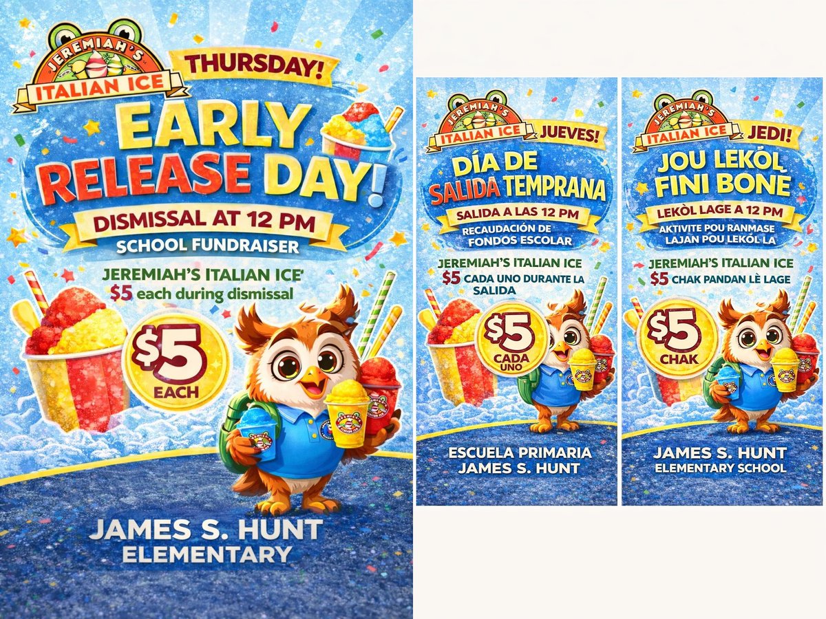 James S. Hunt Elementary tweet media