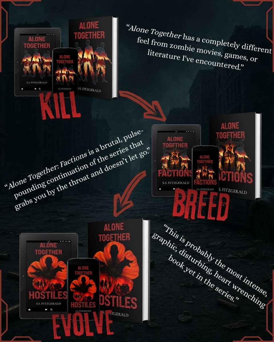 S_S_Fitzgerald's tweet photo. Kill. Breed. Evolve. 
Don't get left behind, join the survivors today. https://t.co/gUwv6uuWLj