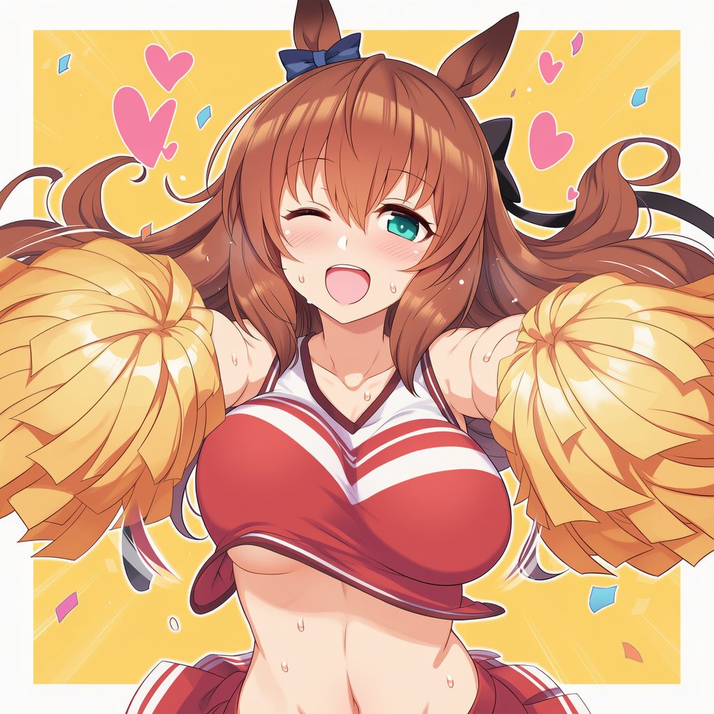 がんばってトレーナー君❤