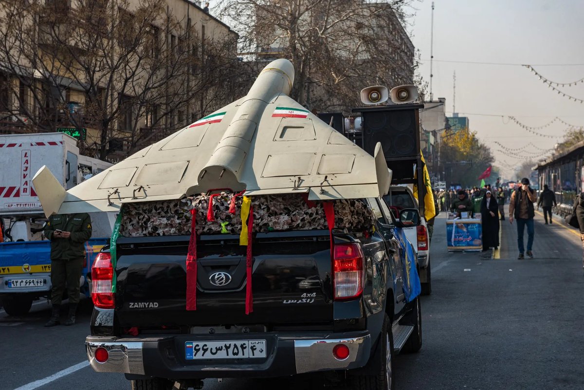 DeItaone's tweet photo. IRAN’S SHAHED DRONE PRODUCTION SLOWS BUT STOCKPILES REMAIN

Iran’s production of Shahed-136 drone has slowed due to U.S. and Israeli strikes, but existing stockpiles remain and new drones can be made using simple components. Over 2,100 Shaheds have been fired, damaging oil infrastructure, airports, and military equipment.

While Israel’s defenses have intercepted many, the drones’ sheer numbers strain interceptor supplies. Shaheds are easy to launch with minimal infrastructure, unlike ballistic missiles, whose production is now nearly halted. The Strait of Hormuz remains a key target for Iranian attacks, including drones and mines, threatening global oil flows.