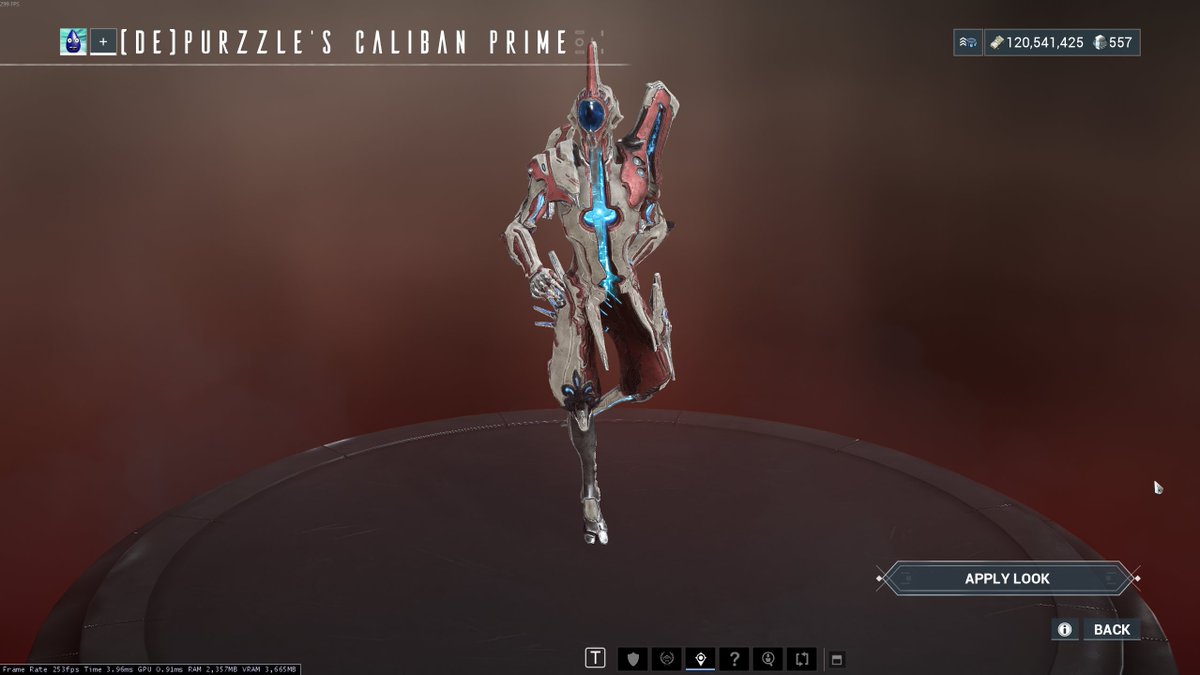 TheGameHatesYou's tweet photo. I like that [DE]purzzle's caliban prime fashion just normal caliban @PlayWarframe https://t.co/6J1N1csJeP