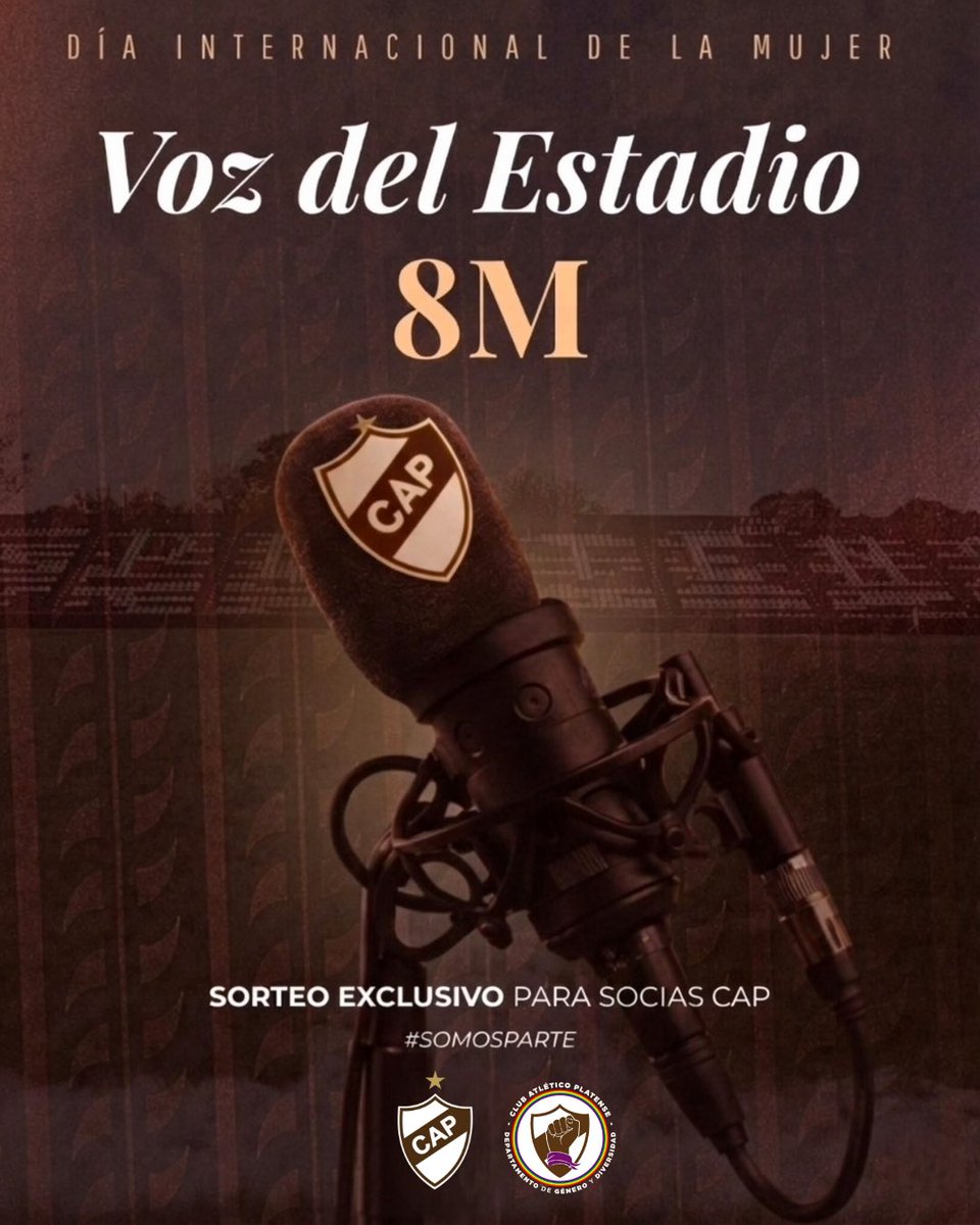 Dto. de Género y Diversidad del Club A. Platense tweet media