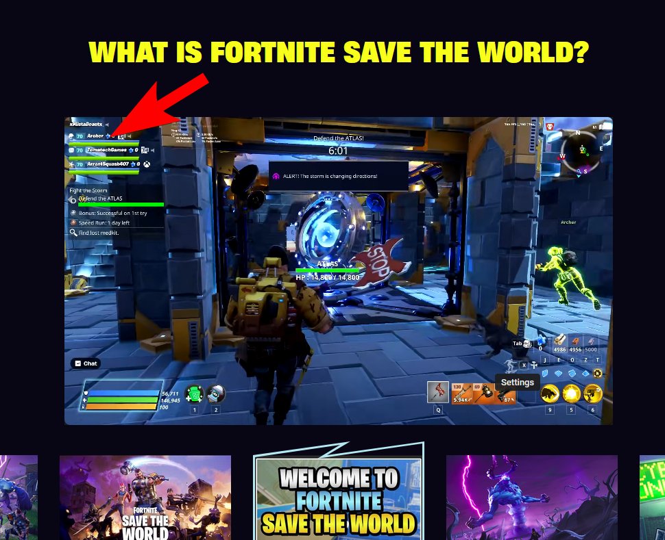 archer | Fortnite: Save the World tweet media