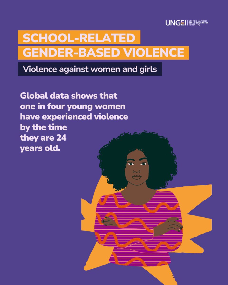 UNGEI's tweet photo. Schools should be safe, but for millions of girls, they're not.

Join @UNGEI, @UNICEF &amp; @UNESCO on 18 March for a webinar on Ending school-related gender-based violence.

Hear from youth, governments &amp; experts. Be part of the change!

🔗Register: https://t.co/0qXmSD3H9v https://t.co/hRtCmpOSF7