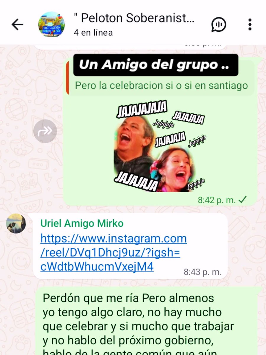 GerardoAst83515's tweet photo. Nada que celebrar y mucho que trabajar 

Cárcel para Gabriel Boric y Michelle Bachelet !! https://t.co/ZfiYxb3knn