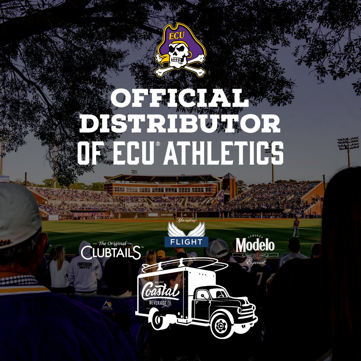 You play the baseball; we bring the beer. We’re proud to be the official distributor of <a href="/EastCarolina/">ECU</a> athletics—and even more proud to be Pirates fans. Cheers to victory against William and Mary today!

#CBC #ECU #ECUBaseball