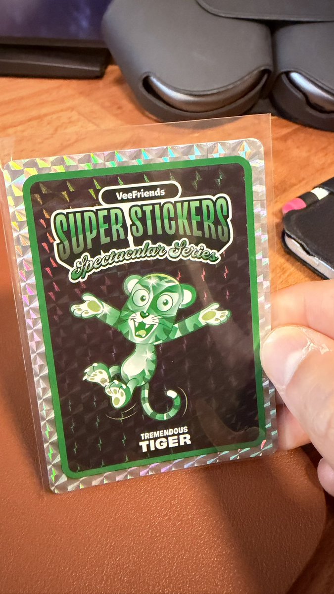 Any <a href="/veefriends/">VeeFriends</a> looking for an emerald tiger? 

<a href="/garyvee/">Gary Vaynerchuk</a> <a href="/adamripps/">Adam Ripps</a>