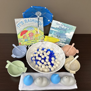 eccdc1's tweet photo. Bring on the rain! Explore the concepts of clouds, rain and enhance children’s sensory experiences with this fun kit! Visit us at 3550 Schmon Parkway in Thorold to learn more about this and other unique resources available for borrowing through our lending library! #eccdclibrary https://t.co/gCuSTgGAZ4