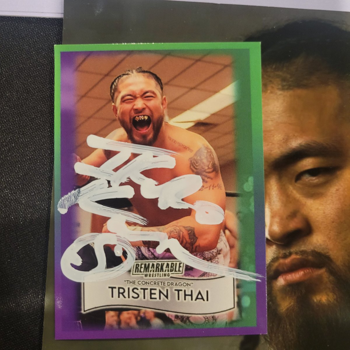 stevencosenza's tweet image. #wrestlingcards #wrestlingcardwednesday #hobby  #tradingcards Ikuro Kwon