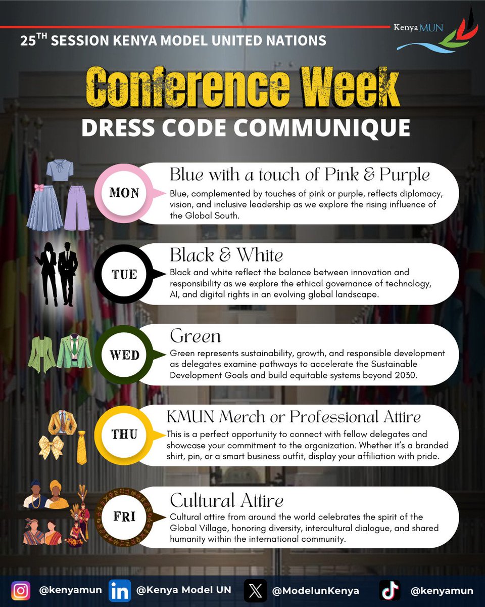 Kenya Model United Nations tweet media