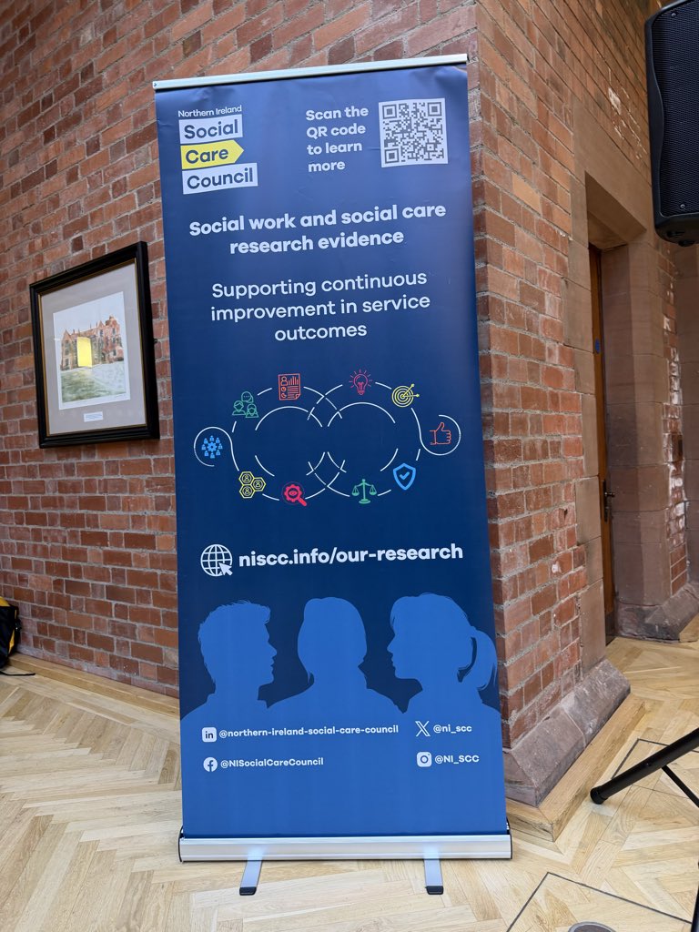 DrDMacaskill's tweet image. Honoured to have been keynote speaker at the 13th annual #SocialWork and #SocialCare Research in Practice conference at @Queens_Belfast - shared thoughts on the #ethical and #humanrights use of #Ai in practice. @ni_scc #SWSCResearch2026