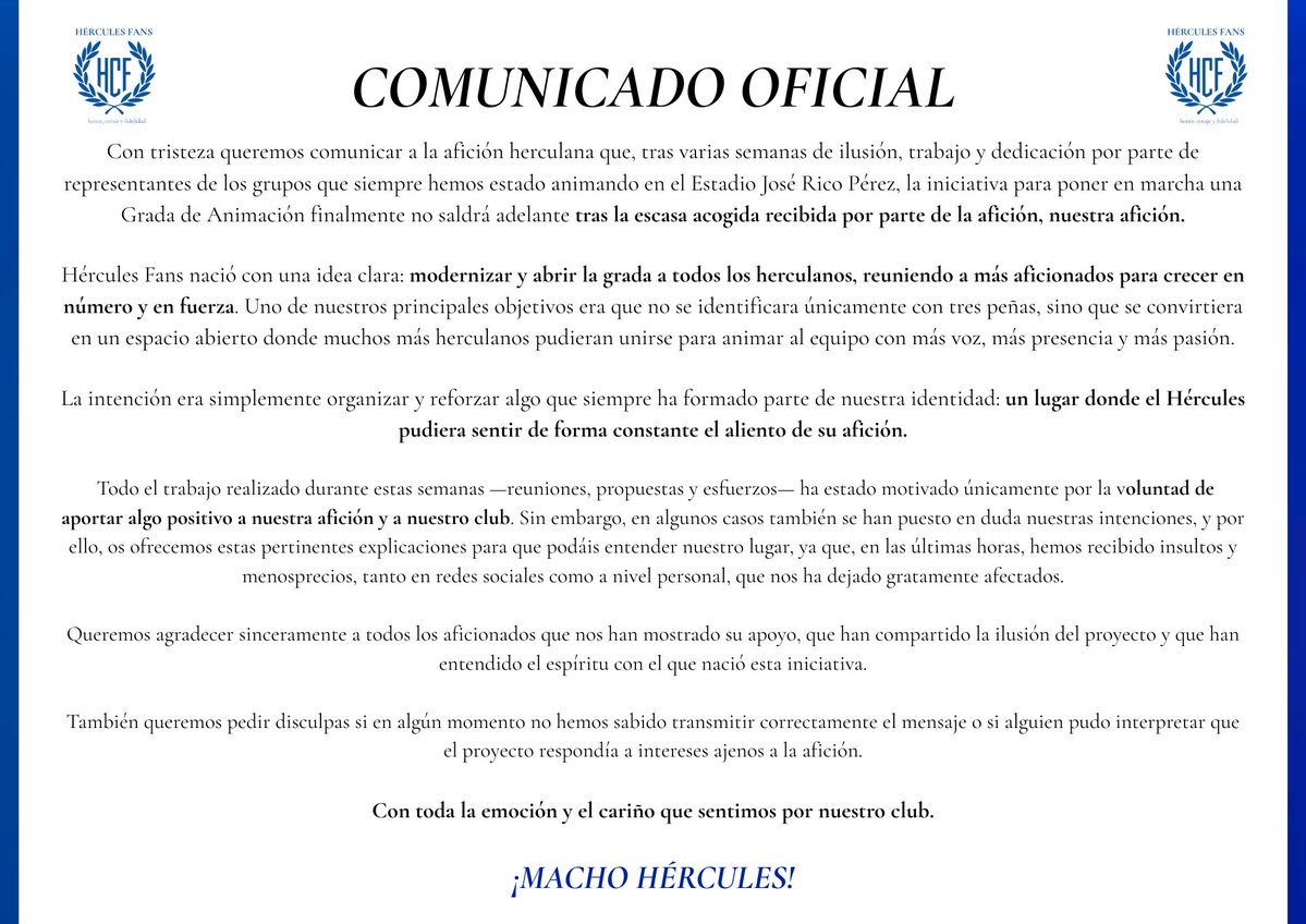 Hércules Fans tweet media