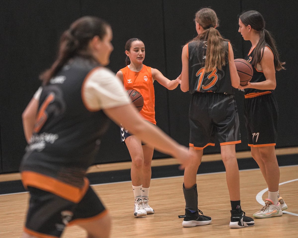 LAlqueriaVBC's tweet photo. 🇸🇮🏀 𝐕𝐁𝐂 𝐀𝐂𝐀𝐃𝐄𝐌𝐘

Entrenamiento conjunto entre Champ Academy Slovenia y nuestro Alevín Naranja Femenino en @LAlqueriaVBC 🏀

Una experiencia única para aprender, compartir y disfrutar del baloncesto juntos 😄🍊 https://t.co/72uX3pJIbq