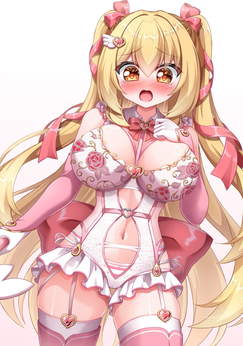 魔法少女ちゃんランジェリーフォーム🎀🩱💛 