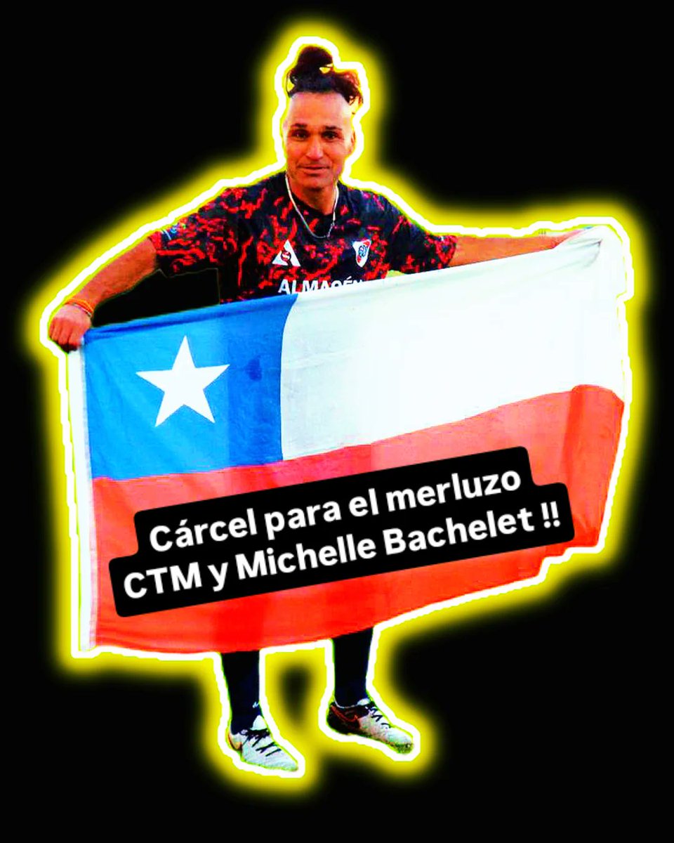 GerardoAst83515's tweet photo. Cárcel para los traidores a Chile !!

Parisi y la abuela Jiles son TERORISTAS o operadores políticos !!

❌🇺🇳🏳️‍⚧️🏳️‍🌈❎🚨🚨🚨 https://t.co/5N0vHLQ1mF