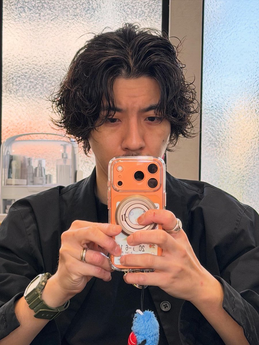 This_is_FJ's tweet photo. 髪切ってパーマかけた〜
楽でいい！ https://t.co/vaL0vhpkjh