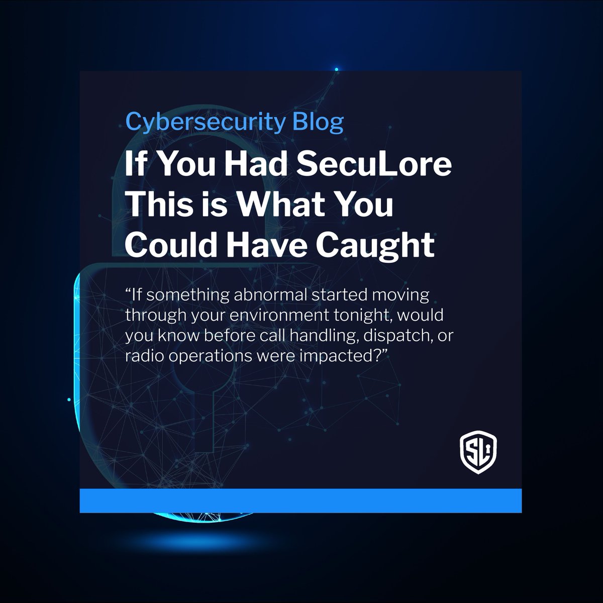 SecuLore's tweet photo. PSAP cybersecurity challenges aren’t just operational, they’re technical too. Which is why these networks need purpose built solutions and experts who understand their environment. Learn more about your network security gaps https://t.co/jf3v0laQPa https://t.co/VoQQLQB1Y5