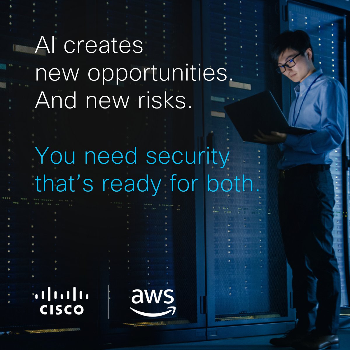 Worked at #Cisco, #AWS, and #Wiz, so this resonates: #AI is collapsing the lines between network, cloud, and workload security. Cisco + AWS make the case for #zerotrust, unified visibility, and AI-driven protection across the AI lifecycle. cs.co/6012B6yDKE