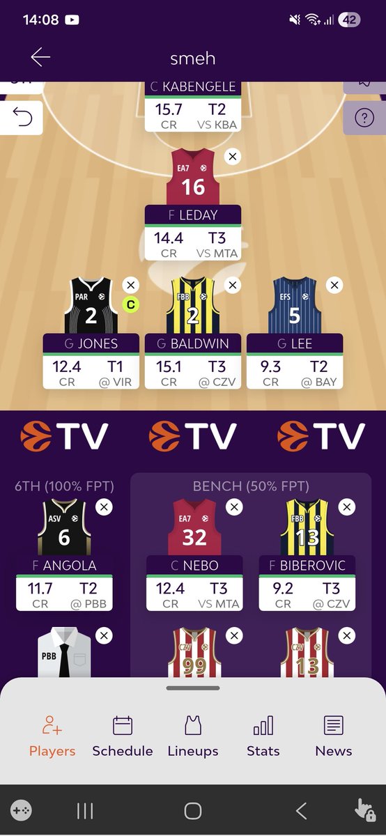 billykoraci's tweet photo. 1 or 2??? #EuroLeagueFantasy https://t.co/E1PLBvI4EK