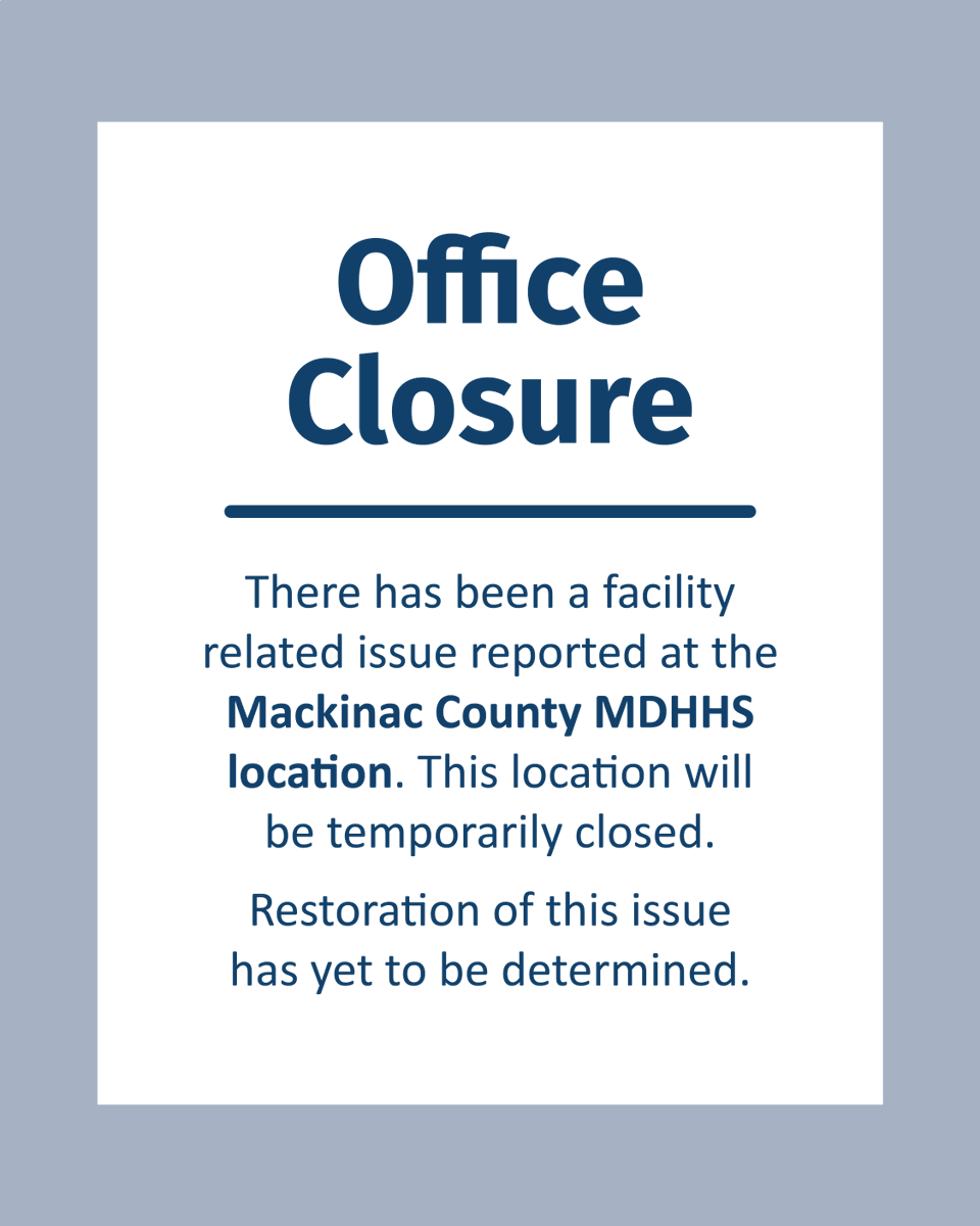 Michigan HHS Dept tweet media