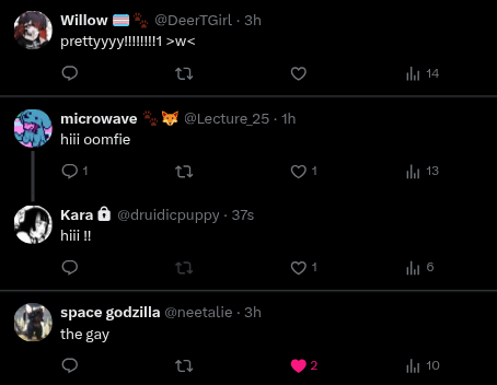 DeerTGirl's tweet image. favoritism at work #smh