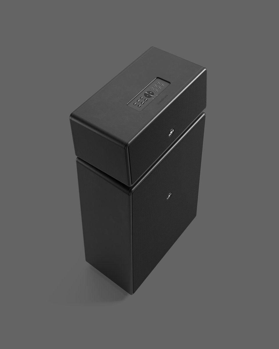 audioprosound's tweet image. Drumfire II W, WiFi, Bluetooth, Multiroom. 300W.
Black/White/Grey €700
audiopro.com

#speaker #scandiStyle #bluetoothspeaker #multiroom #drumfire