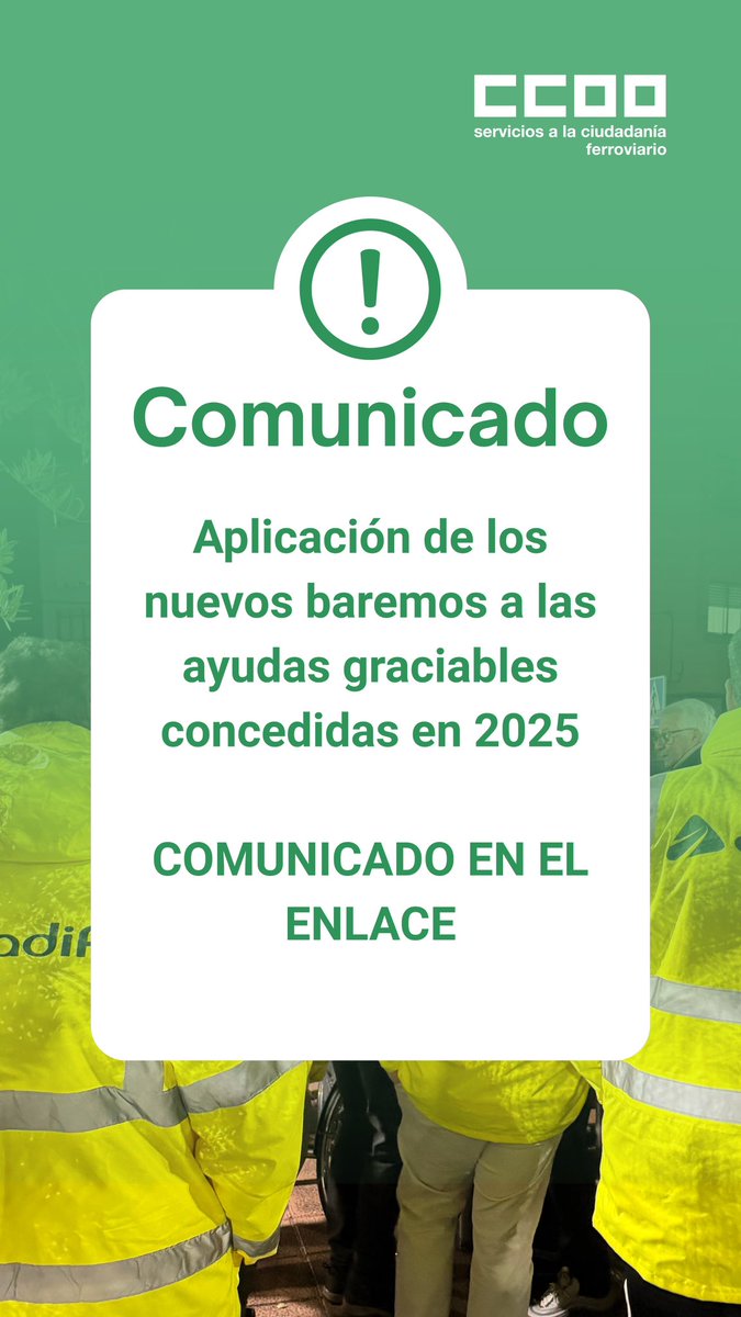 CCOO FERROVIARIO tweet media