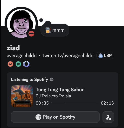 <a href="/averagechildd/">AverageChildd</a> i mean whatever floats your boat man