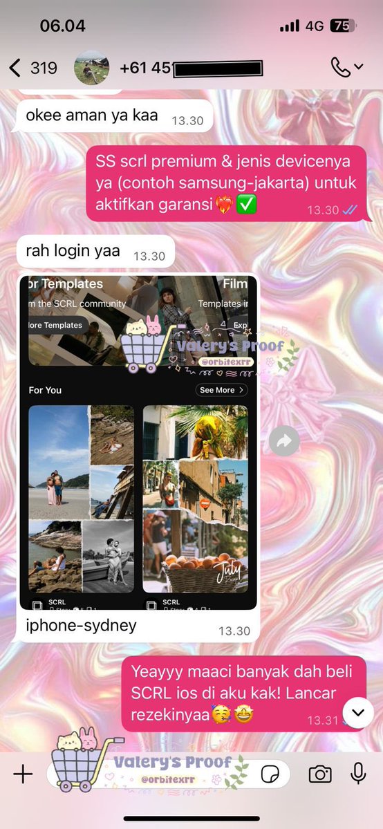 ꨄ︎ opyy valery tstie 32OO+ fast on WA | @ after dm tweet media