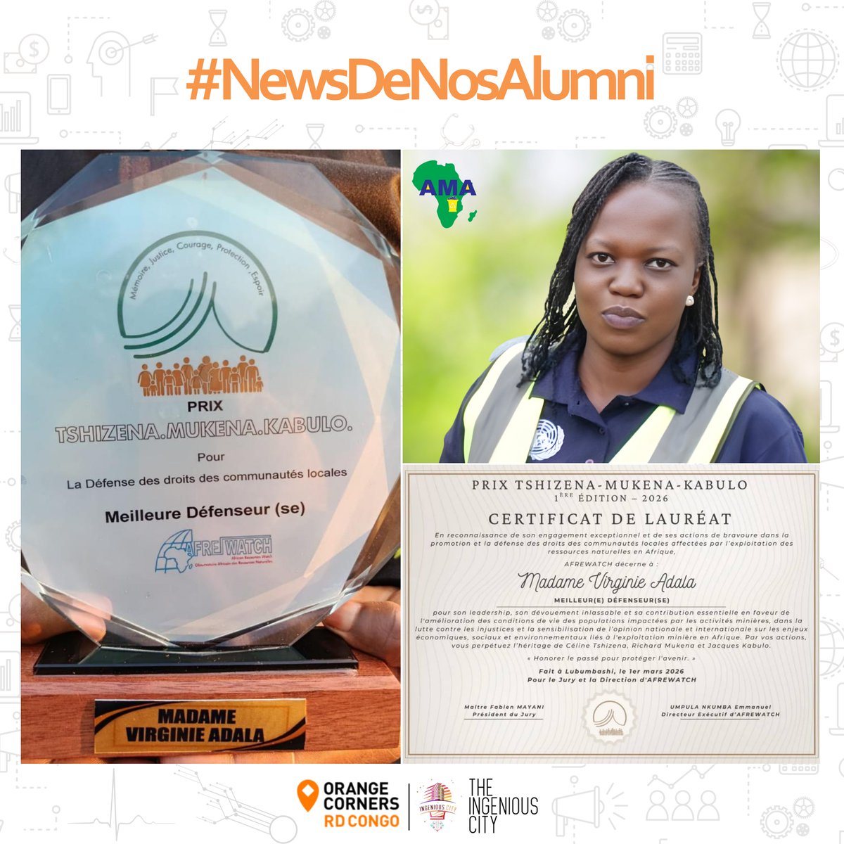 Orange corners RDC tweet media