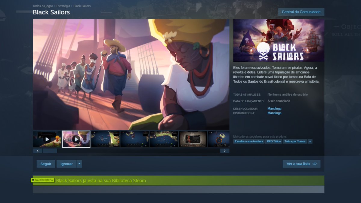 mandinga games | WISHLIST BLACK SAILORS tweet media