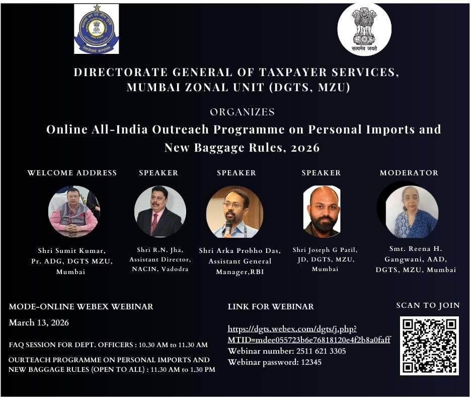 DGTPS MUMBAI CBIC tweet media