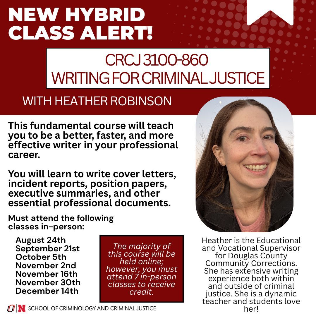 UNO School of Criminology and Criminal Justice tweet media