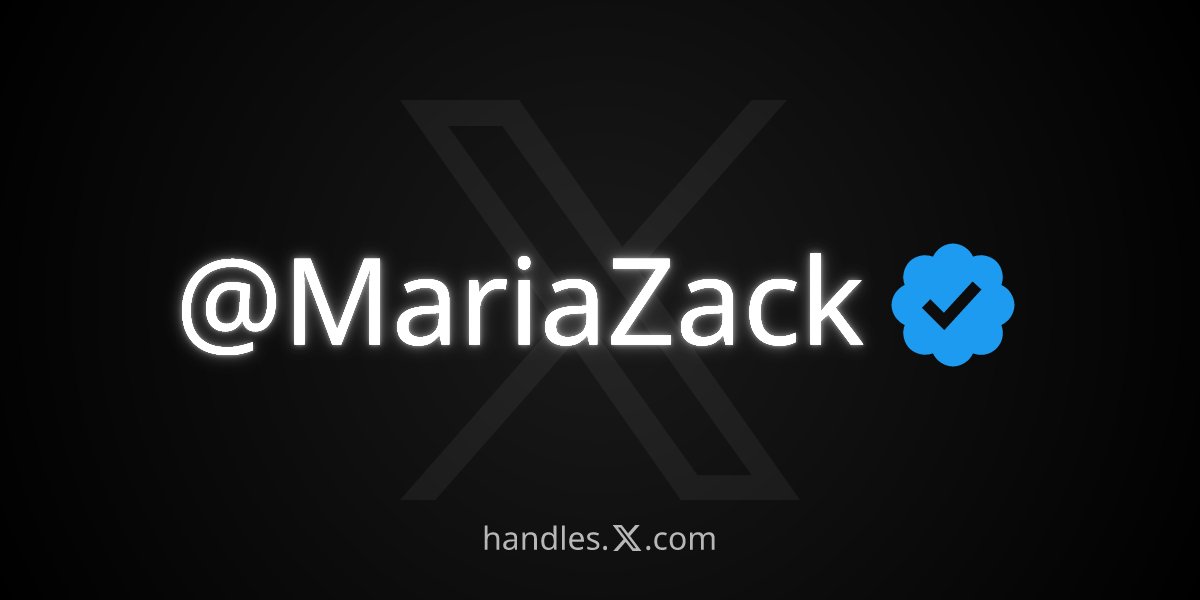 Maria Zack tweet media