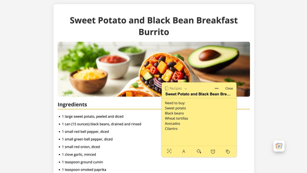 Zoho Notebook tweet media