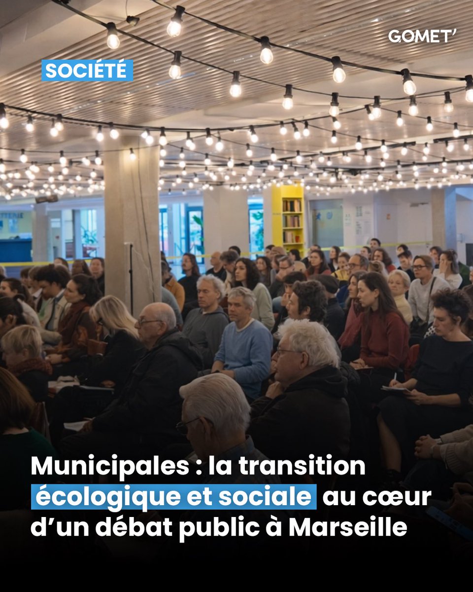 Gometmedia's tweet image. La Cité des transitions a organisé, avec le soutien du mouvement Les Shifters d'Aix Marseille, un débat public pour approfondir les projets de #transition écologique et sociale des candidats à la mairie de Marseille 🌱 🤝 

Plus d'infos ⤵️ 
gomet.net/municipales-la…