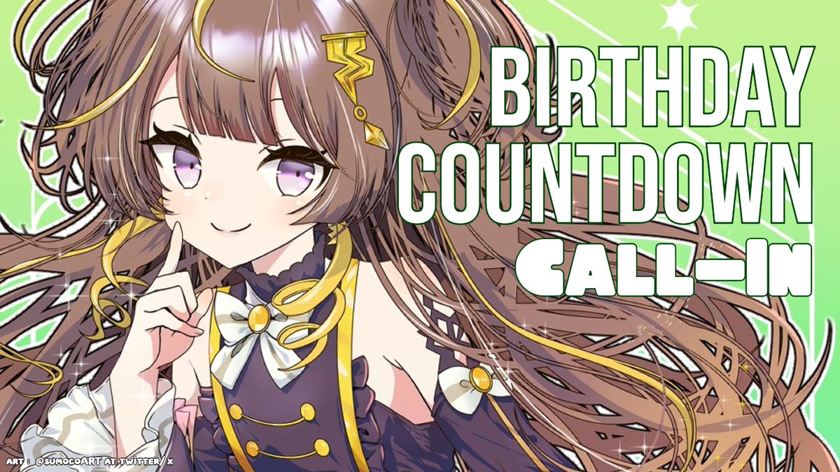 【STREAM】
SUDDEN CALL-IN YEAAAAHHHH birthday soon!!! Birthday 3D LIVE #DetectiveAnya3D tomorrow!!!! Yaaaaayy
今年も誕生日が…やってくるッ……！！🤩🤩🤩
3/11 9 PM GMT+7 / 23:00 JST / 10:00 AM EDT

WAITING ROOM: youtube.com/live/hypE1B8Gj…