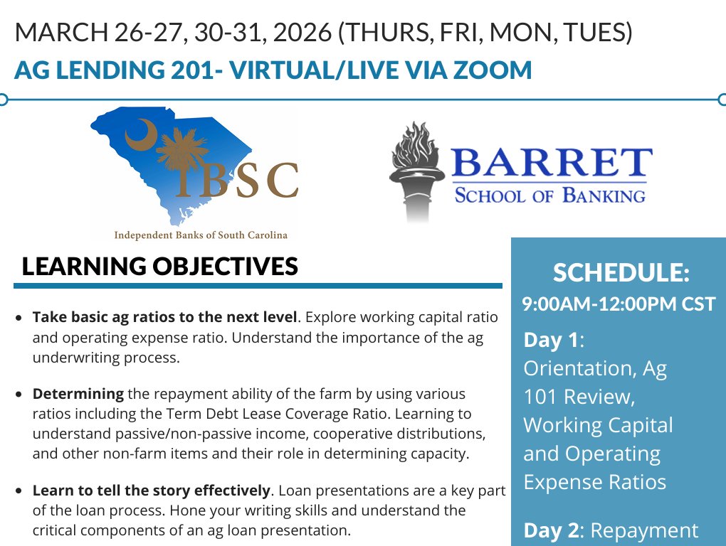 Independent Banks SC tweet media