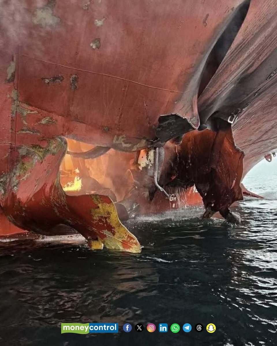 🚨 India-bound Thai Vessel Attacked Near Strait of Hormuz An India-bound ...