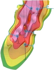 AndrewMathieso3's tweet photo. @capital10x 15.11CuEq is like 16g/t of gold. Over 16 meters and near surface. That particular hole is the one at the top centre. Right in the middle of a huge anomaly https://t.co/7ukkaakXaH