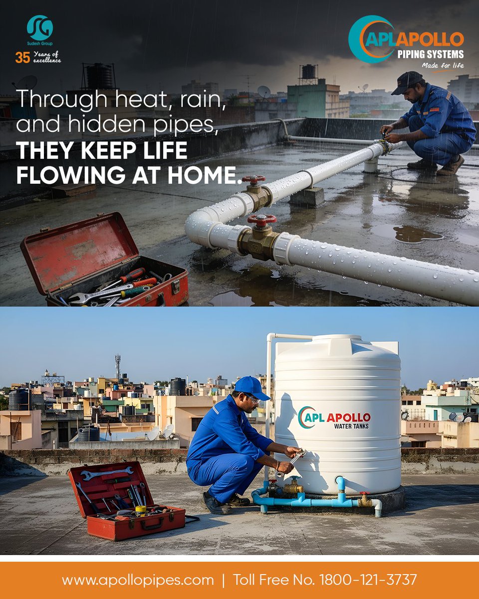 Apollo Pipes LTD tweet media